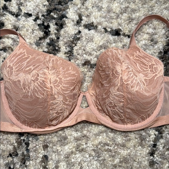 Soma Tan Lace Underwire Bra with Adjustable Straps - Picture 6 of 6